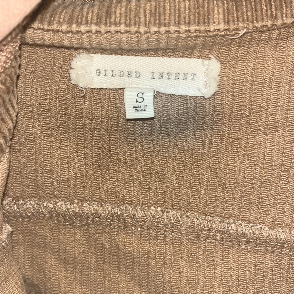 Brown corduroy jacket